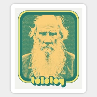 Leo Tolstoy // Retro Aesthetic Fan Art Sticker